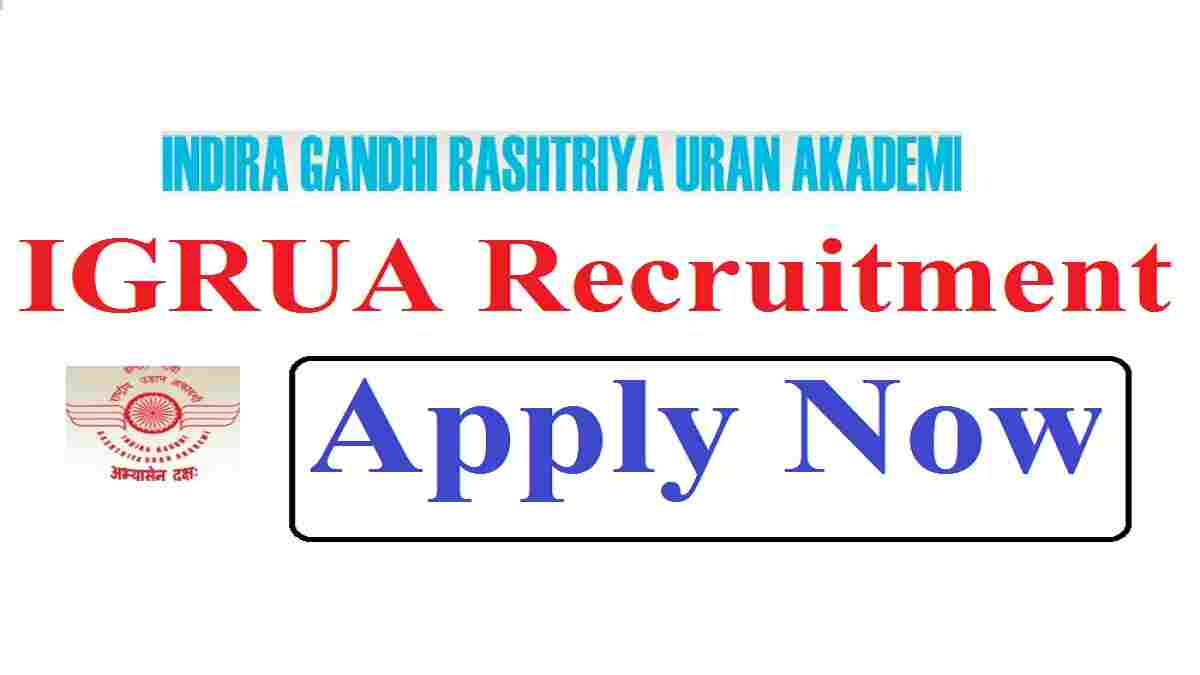 IGRUA Recruitment