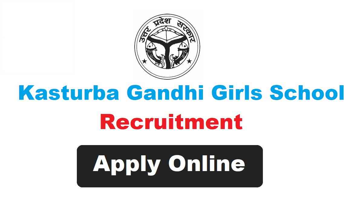 KGBV Recruitment