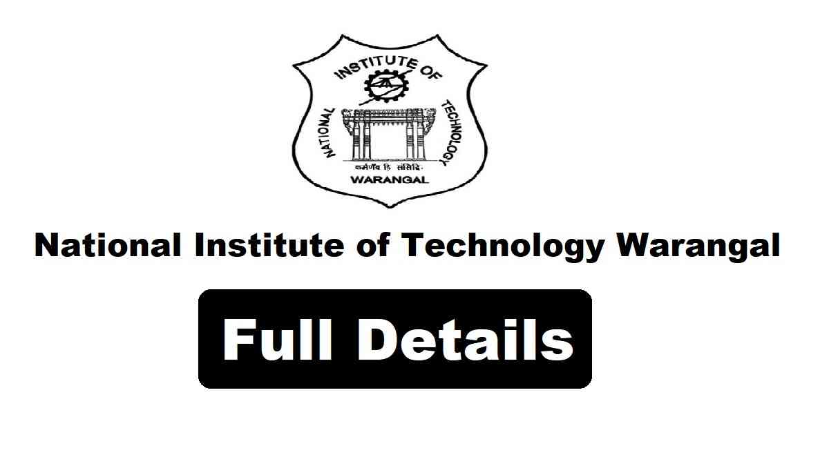 NIT Warangal Recruitment