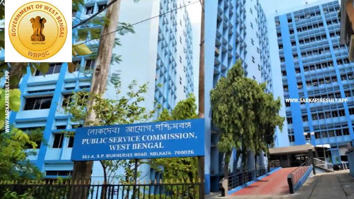 WBPSC - West Bengal Public Service Commission