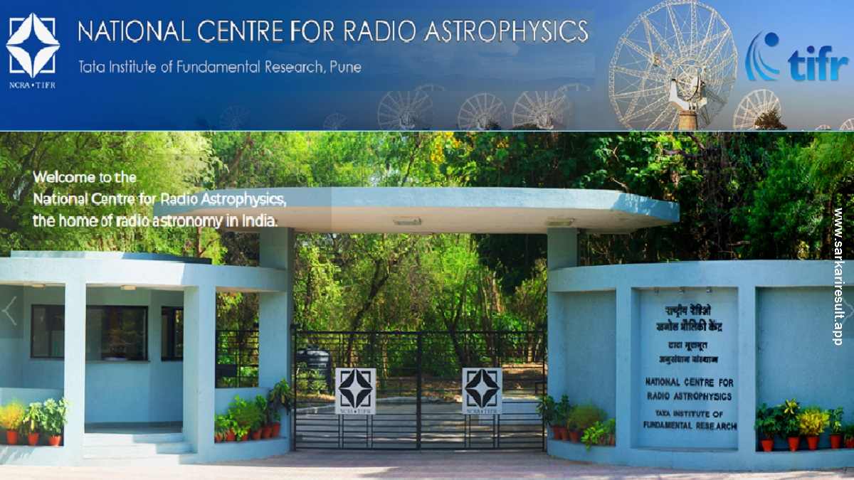 NCRA TIFR - Tata Institute of Fundamental Research