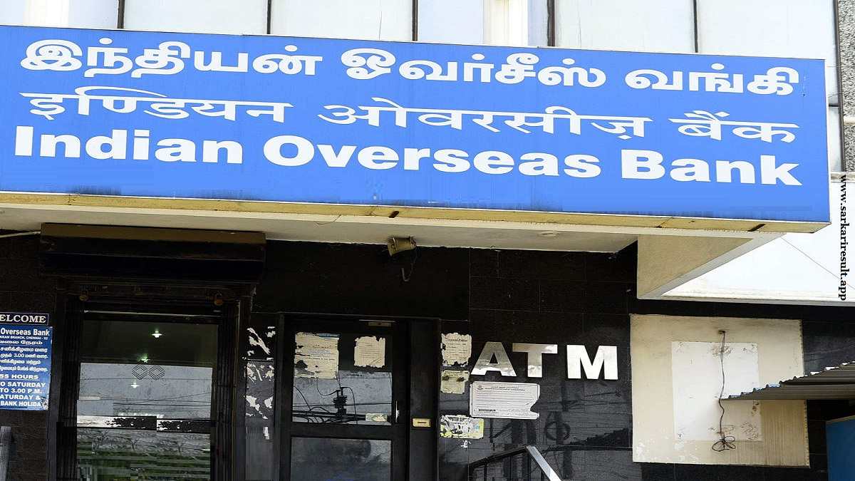 IOB - Indian Overseas Bank