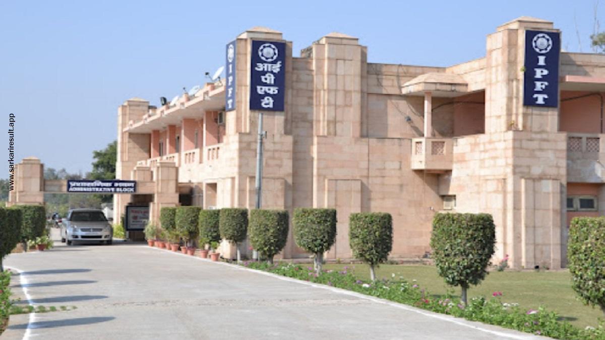 IPFT Institute of Pesticide Formulation Technology