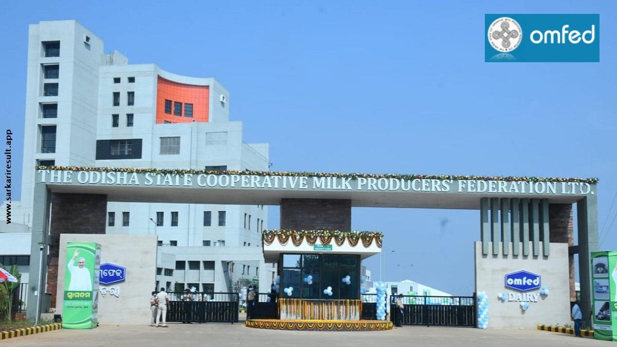 OMFED - Odisha State Cooperative Milk Producers' Federation
