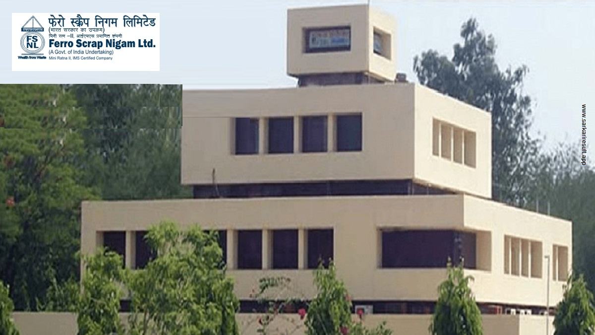 FSNL - Ferro Scrap Nigam Limited
