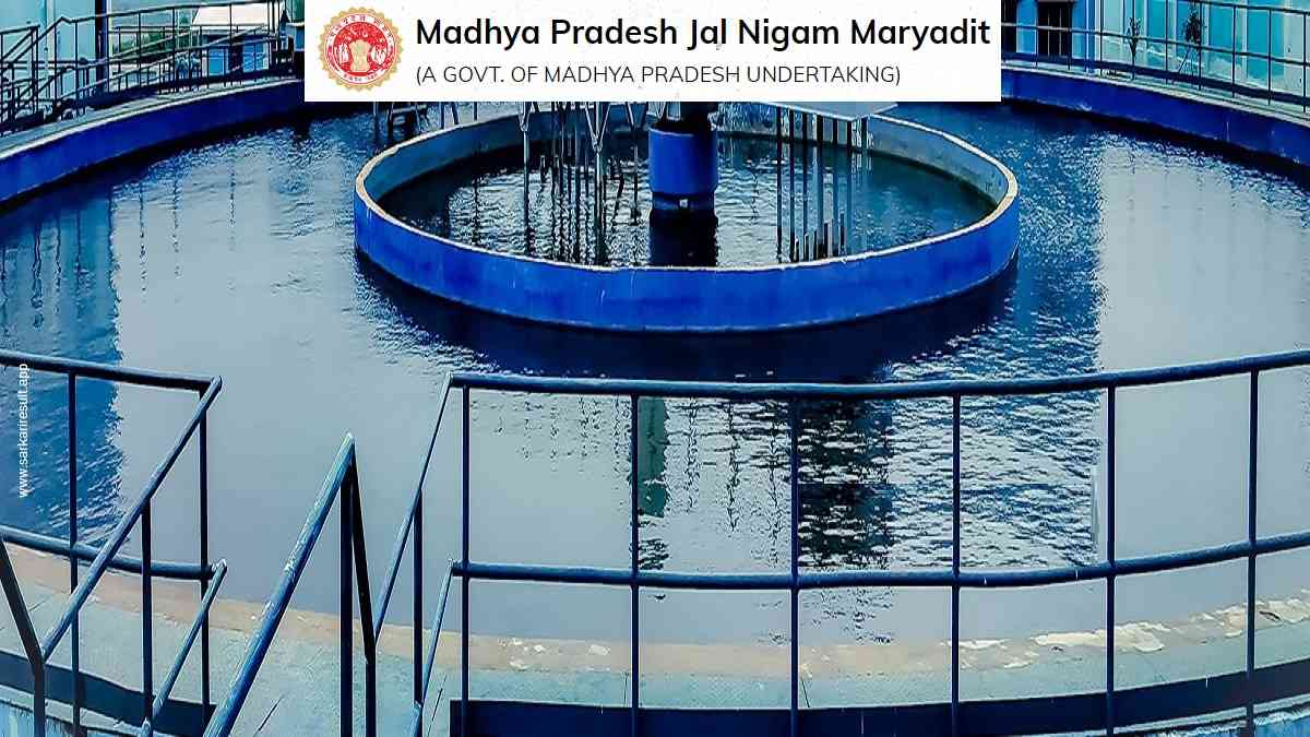 MP JNM - Madhya Pradesh Jal Nigam Maryadit