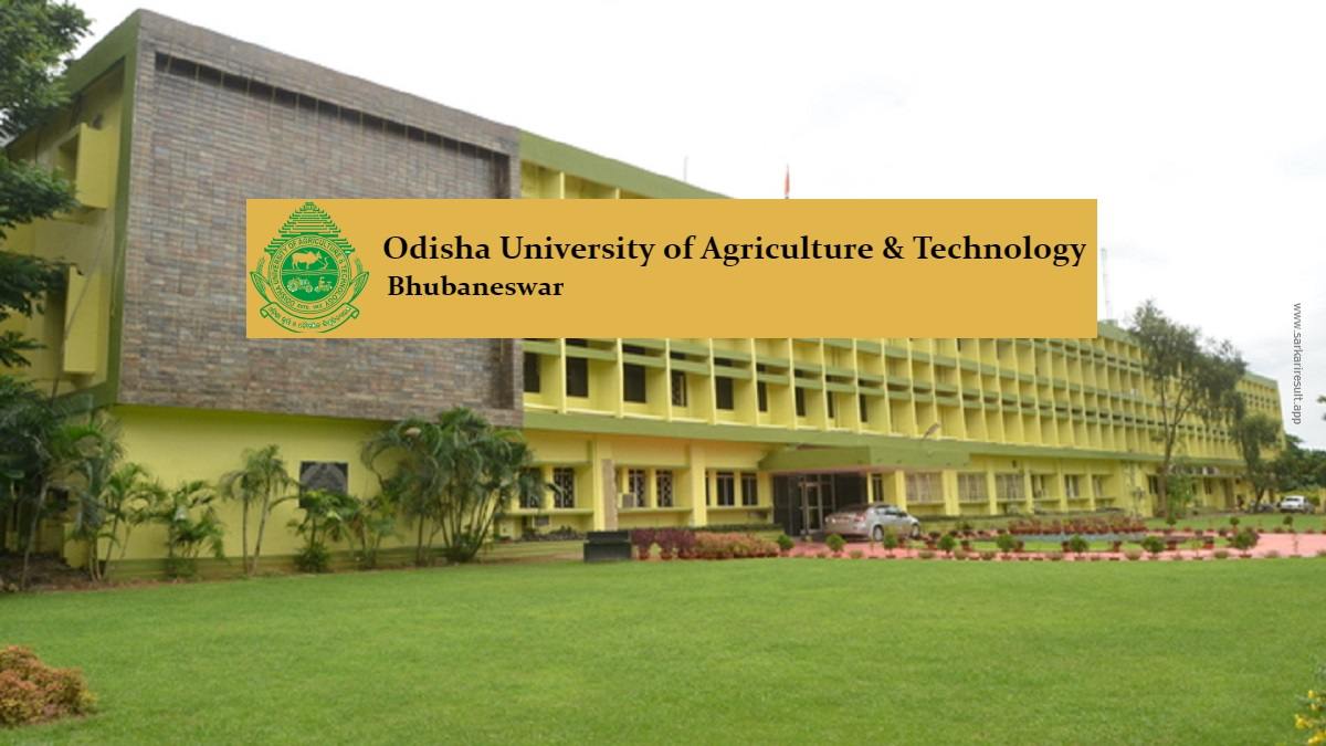 OUAT - Odisha University of Agriculture & Technology