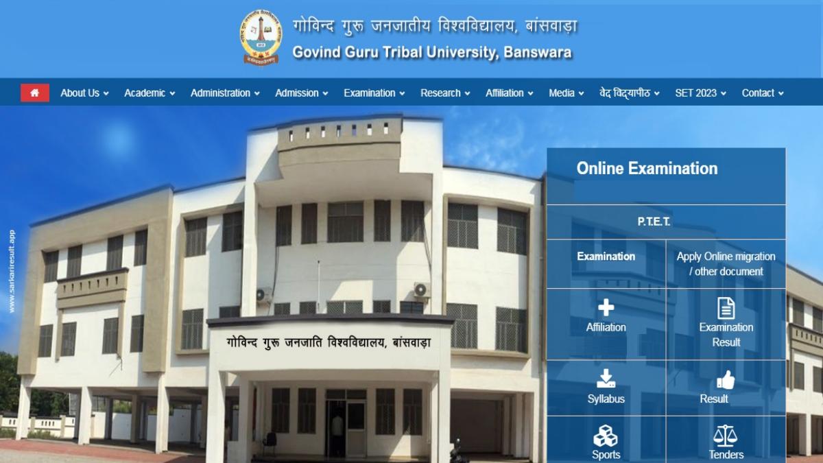 Govind Guru Tribal University - GGTU
