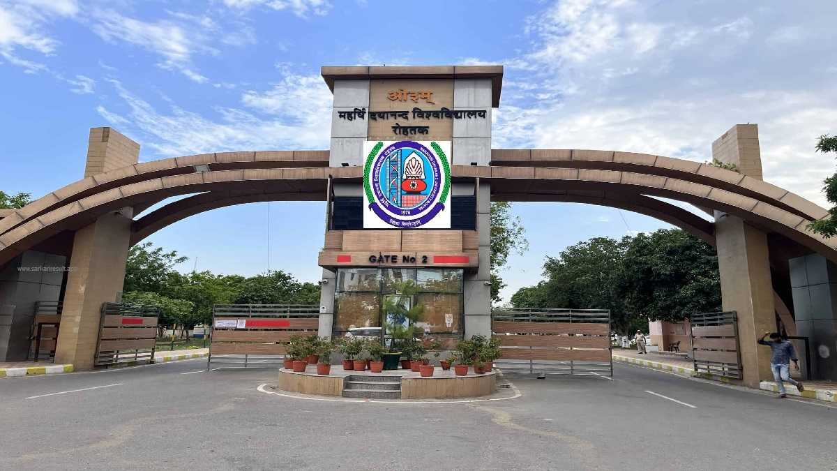 Maharshi Dayanand University Rohtak - MDU Rohtak