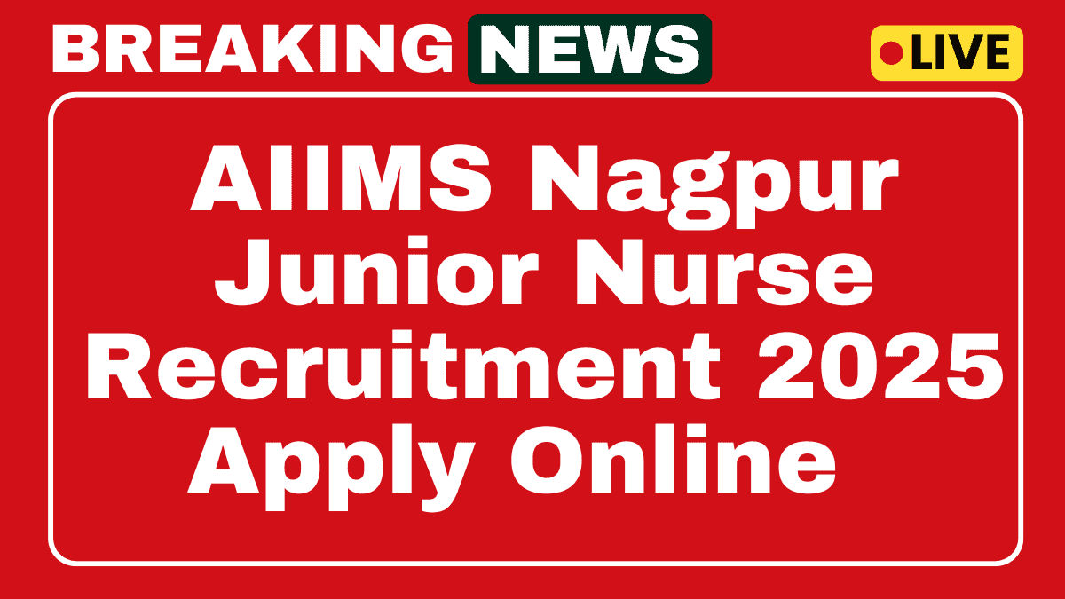 AIIMS Nagpur Recruitment 2025