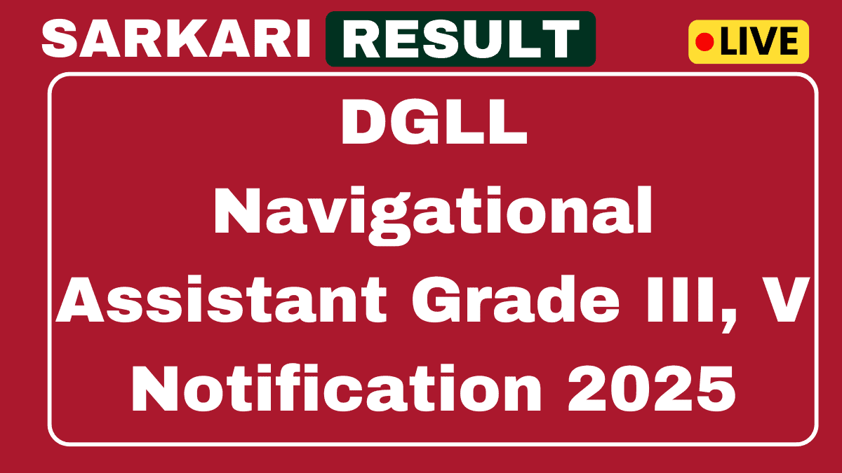 DGLL Navigational Recruitment