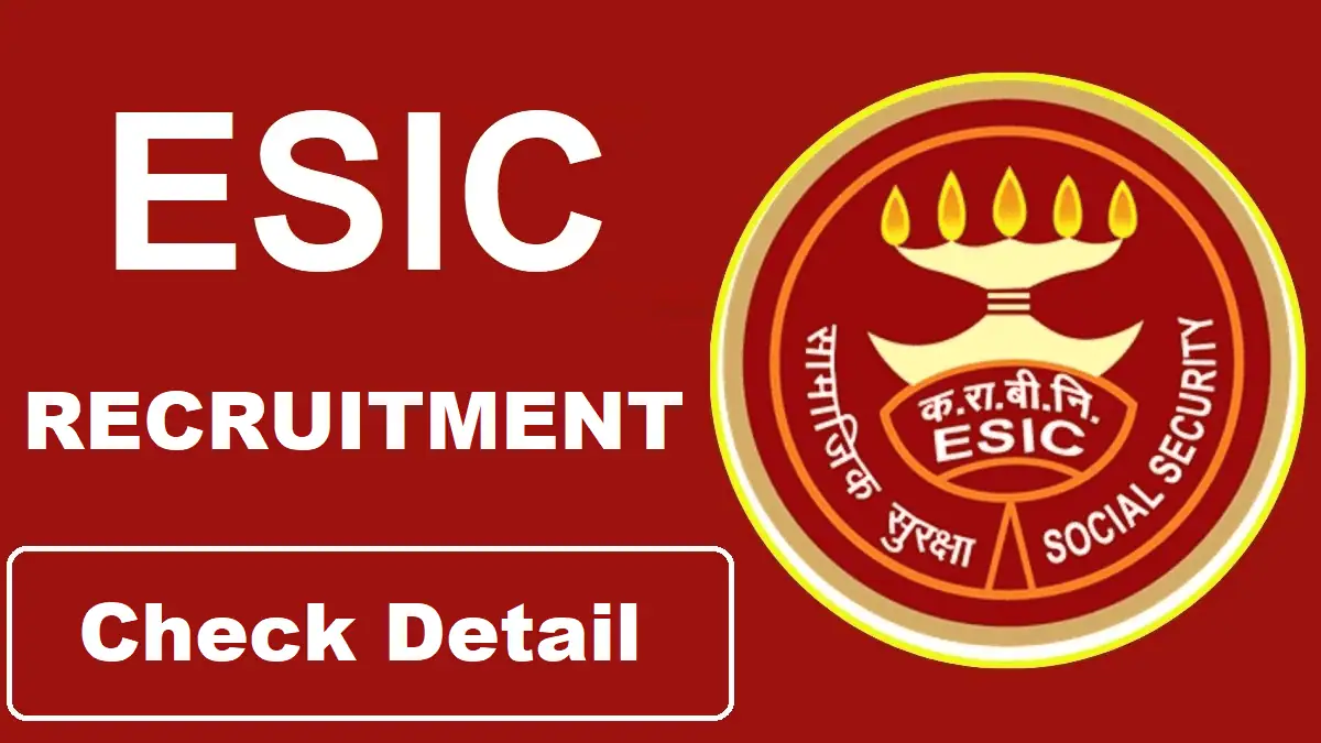 ESIC Recruitment