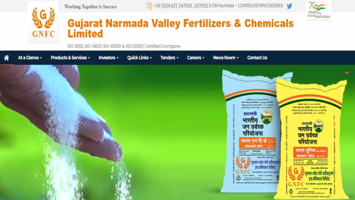 GNFC - Gujarat Narmada Valley Fertilizers and Chemicals