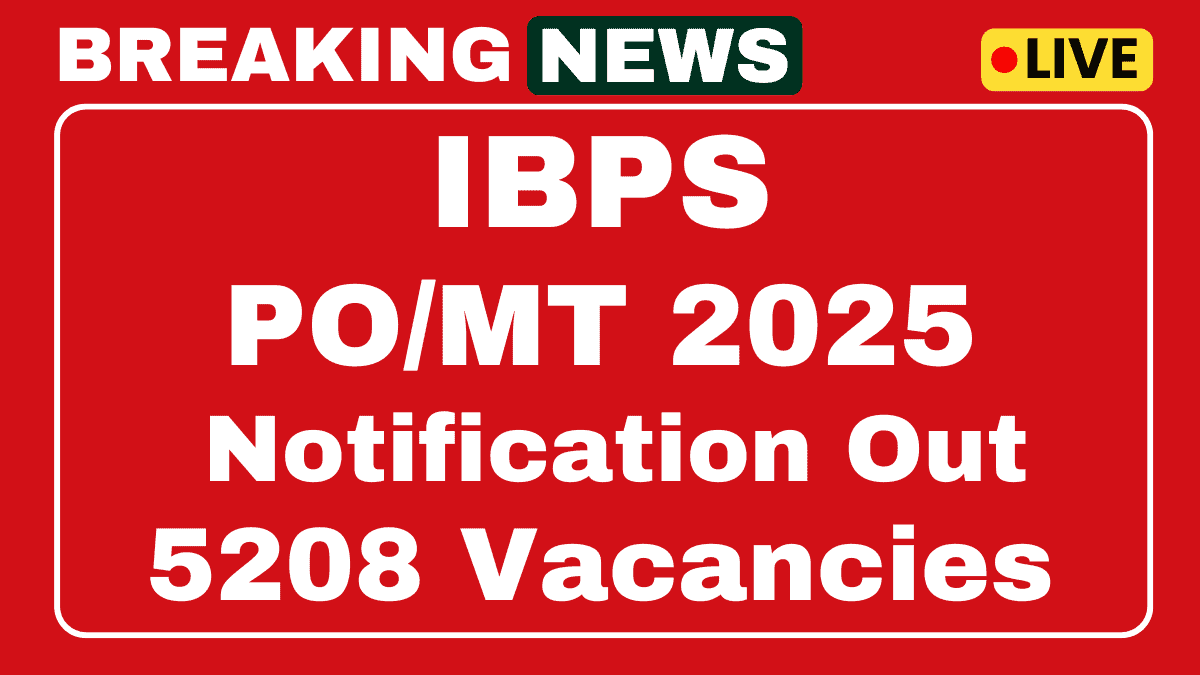 IBPS PO MT 2025