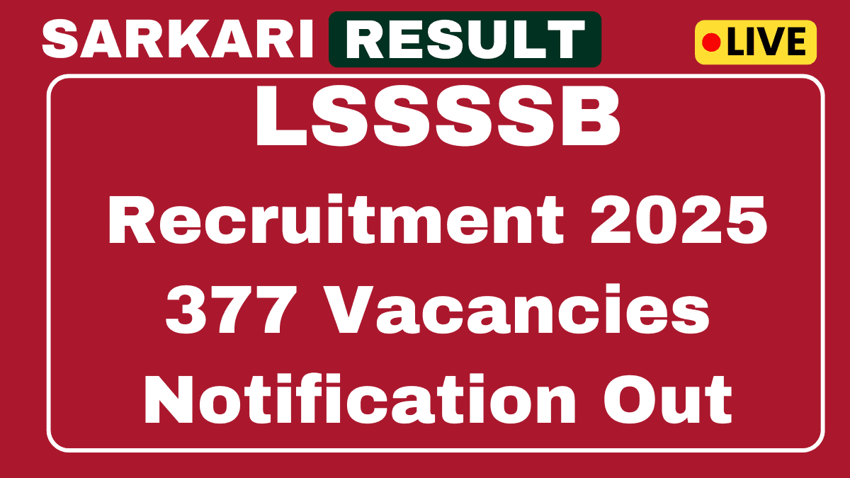 LSSSSB Recruitment