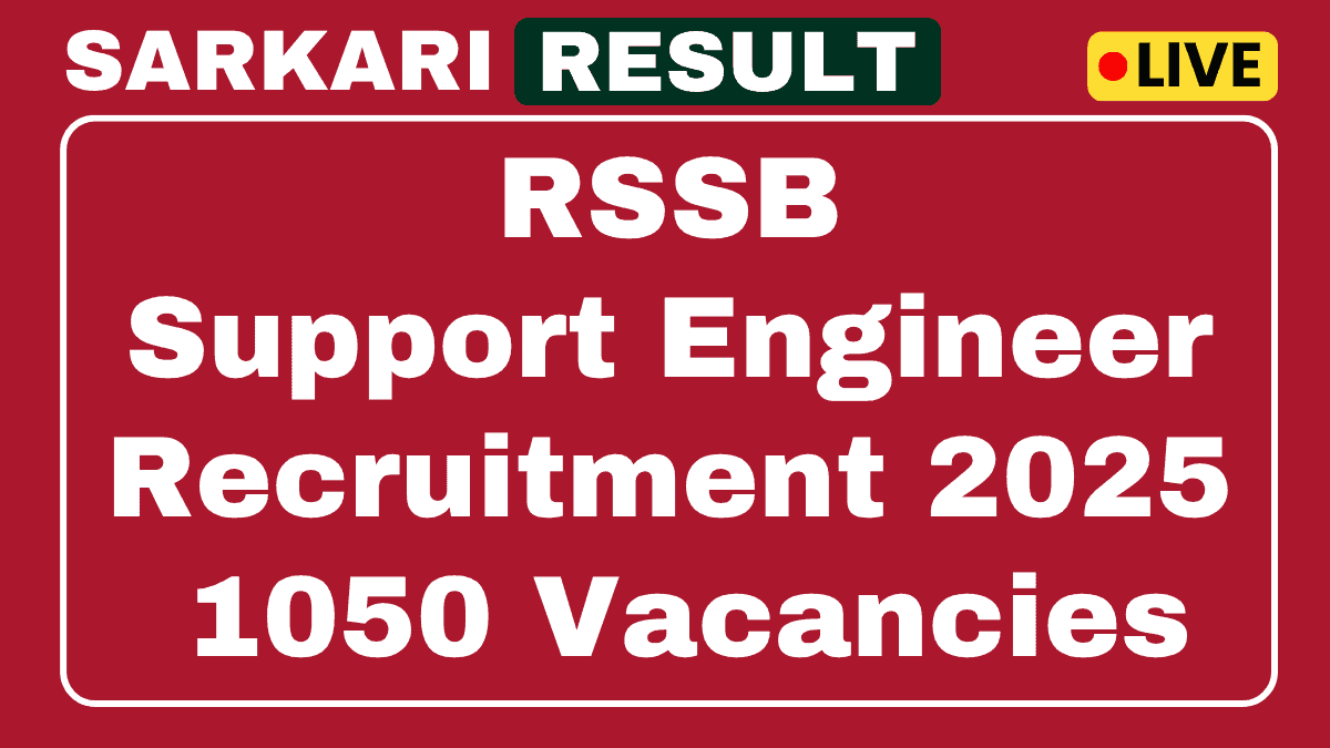 RSSB Support Engineer Recruitment 2025 - Apply Online 1050 Vacancies 1 RSSB Support Engineer Recruitment 2025