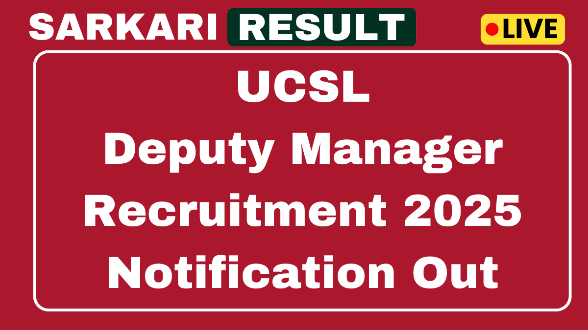 UCSL Jobs