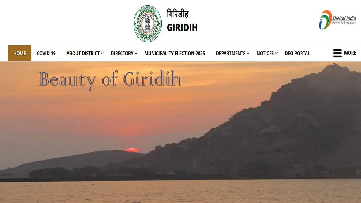 DHS Giridih District
