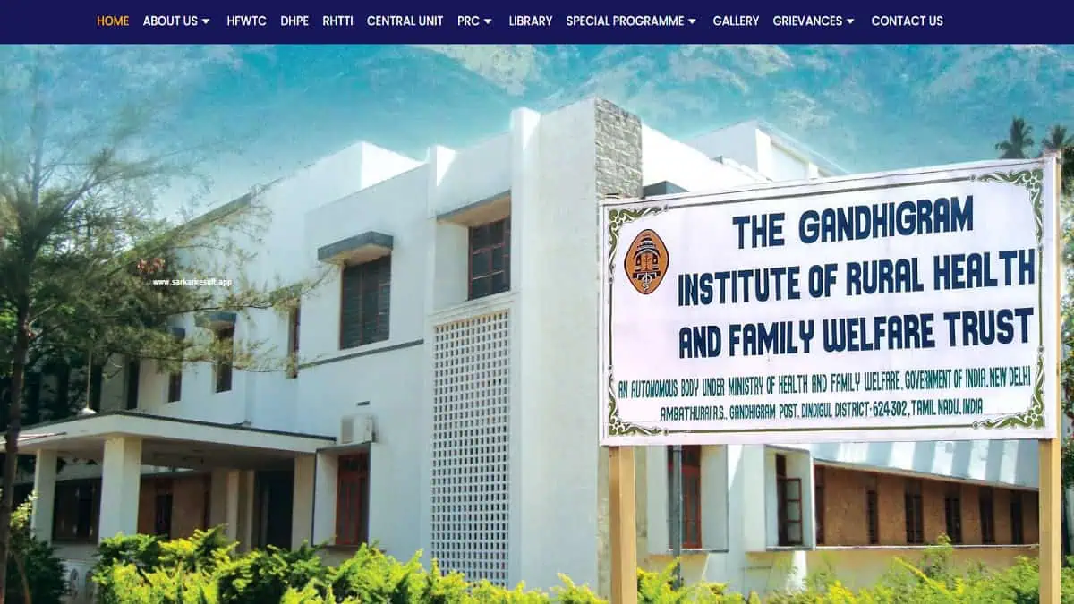Gandhigram Institute of Rural Health and Family Welfare Trust - GIRHFWT