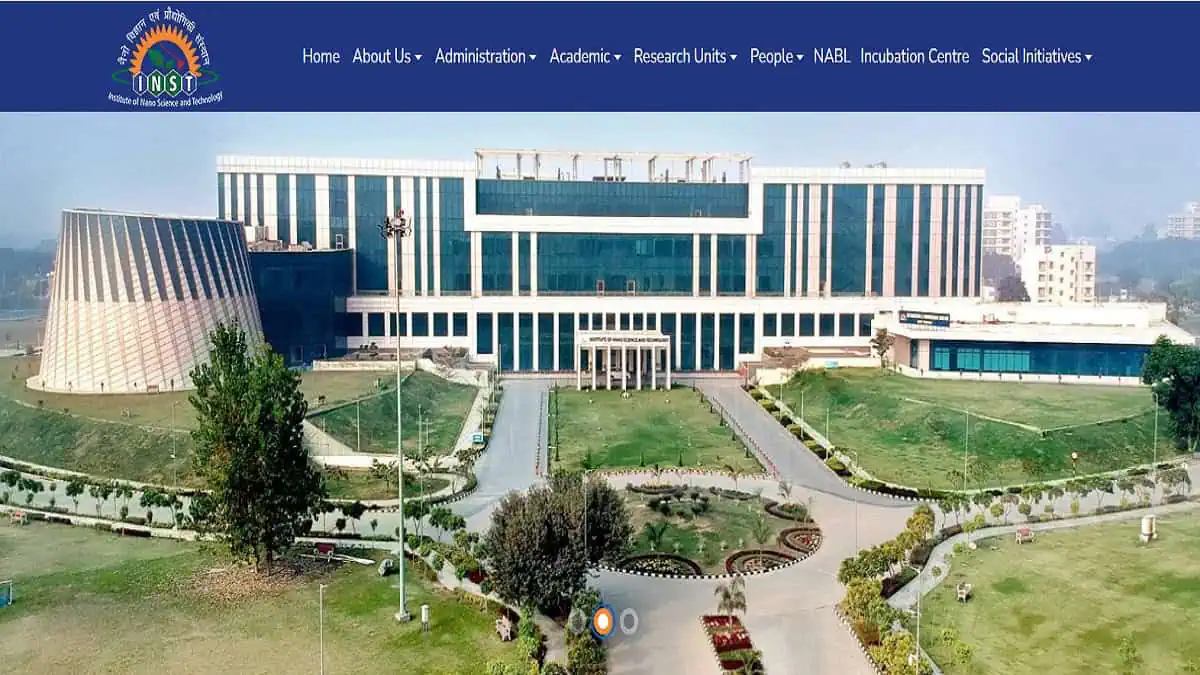 Institute of Nano Science and Technology - INST