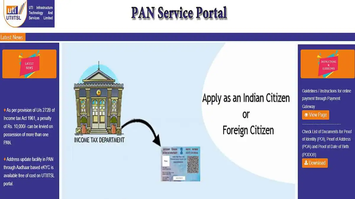 PAN Card - Permanent Account Number