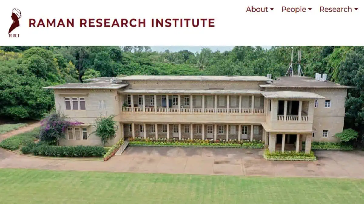 Raman Research Institute - RRI