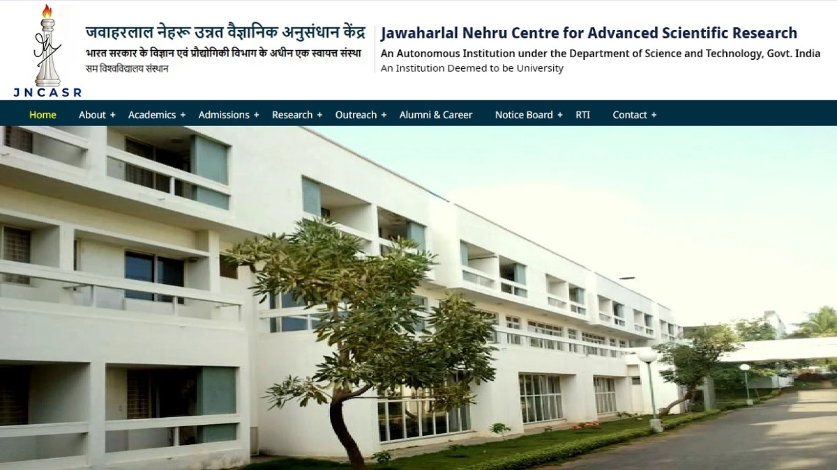 JNCASR R&D Assistant Recruitment 2025 - Apply Now 10 Post 3 Jawaharlal Nehru Centre for Advanced Scientific Research - JNCASR