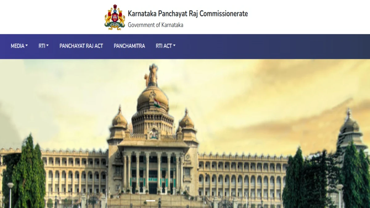 Rural Development and Panchayat Raj Department Karnataka - RDPR Karnataka