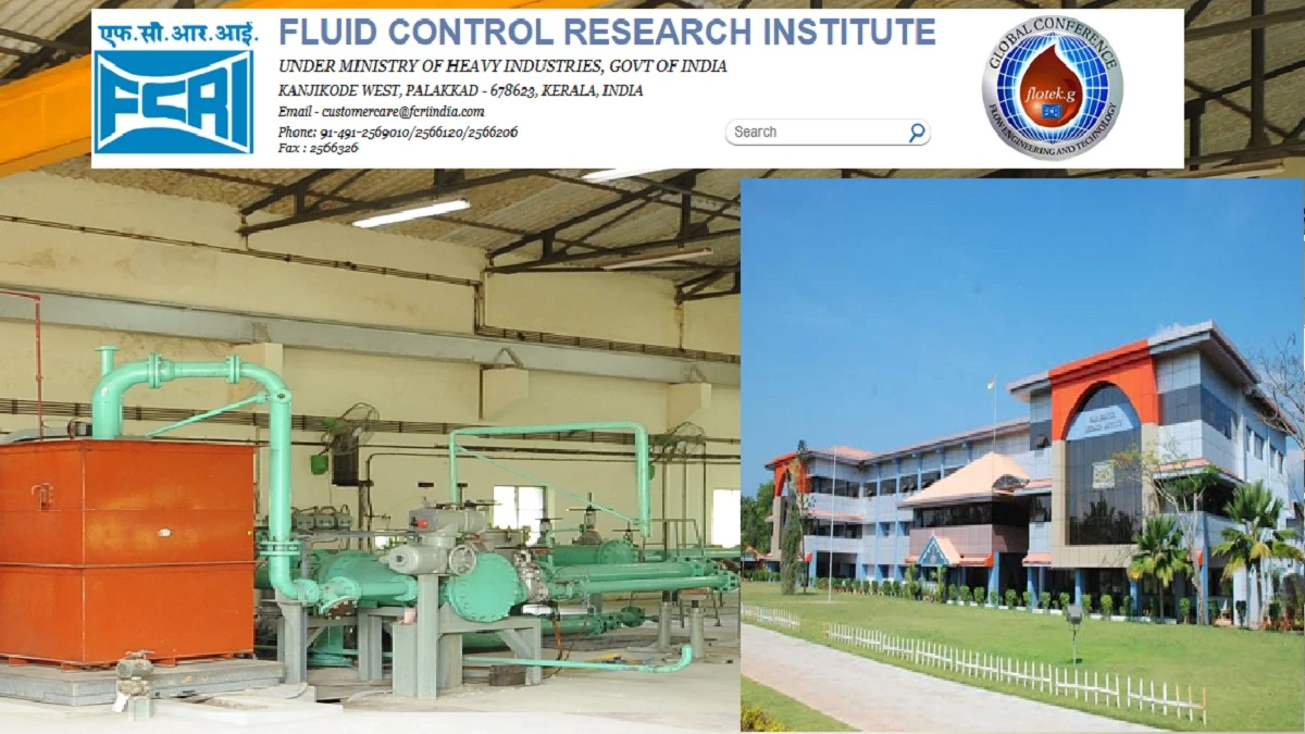 FCRI Recruitment 2025 - Apply Now 10 Assistant and Associate Project Engineer Posts 3 Fluid Control Research Institute - FCRI