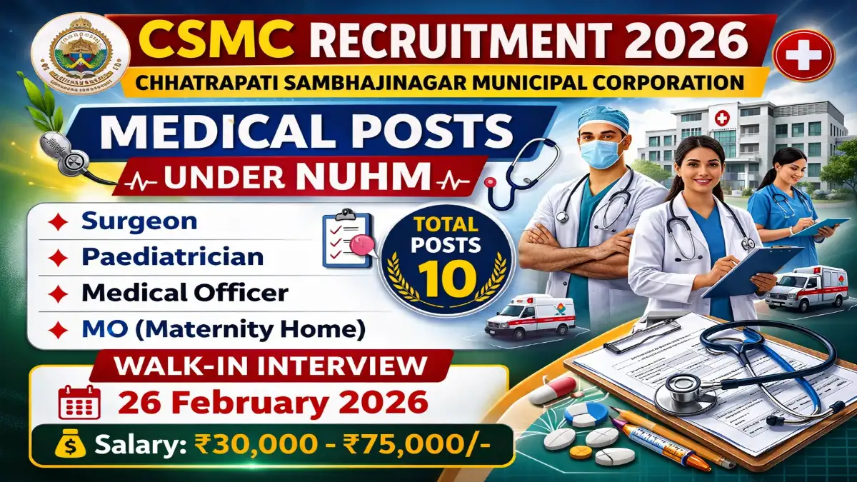 CSMC Medical Recruitment 2026