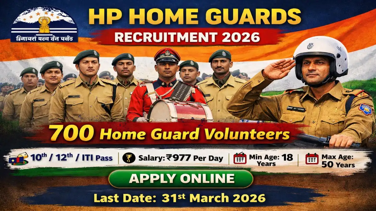 HP Home Guards Recruitment 2026 Out – Apply Online 700 Posts 3 HP Home Guards Recruitment 2026