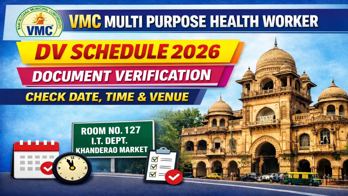 VMC Multi Purpose Health Worker DV Schedule 2026 OUT Check Details 3 VMC Multi Purpose Health Worker DV Schedule 2026