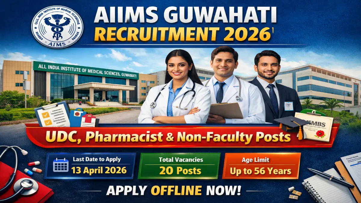 AIIMS Guwahati Posts 2026