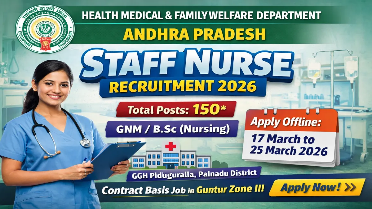 AP Staff Nurse Recruitment 2026