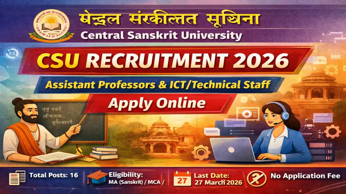 CSU Teaching and Non Teaching Recruitment 2026