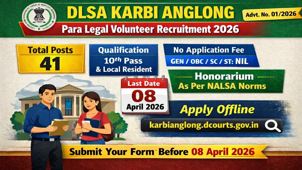 DLSA Para Legal Volunteer Jobs