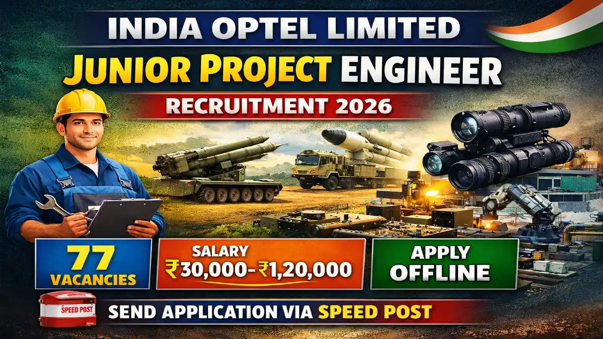 India Optel Limited Recruitment 2026
