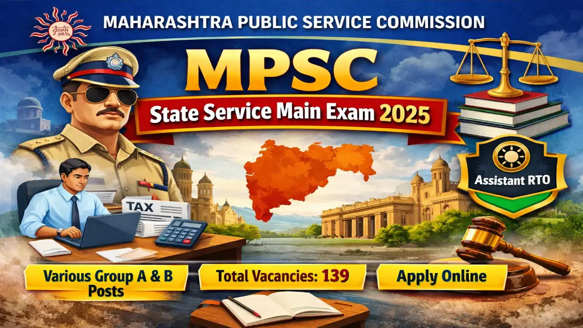 MPSC State Service Main Exam Notification 2026 Out Apply Online For 139 Posts 3 MPSC State Service Main Exam 2026