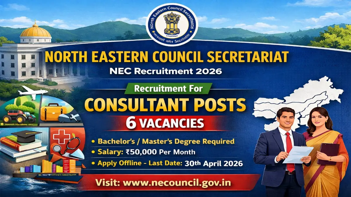 NEC Secretariat Recruitment 2026