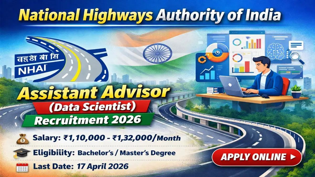 NHAI Assistant Advisor Recruitment 2026