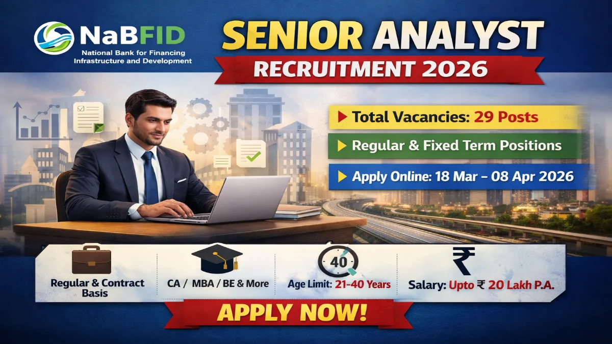 NaBFID Senior Analyst Recruitment 2026