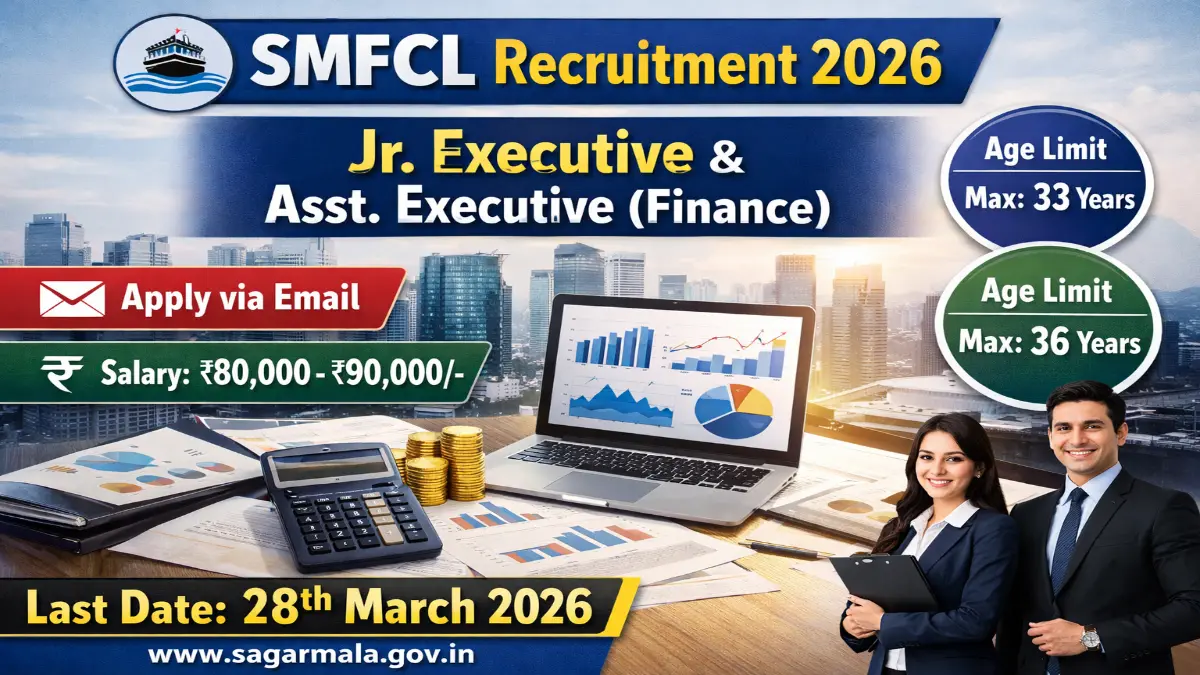 SMFCL Finance Executive Posts
