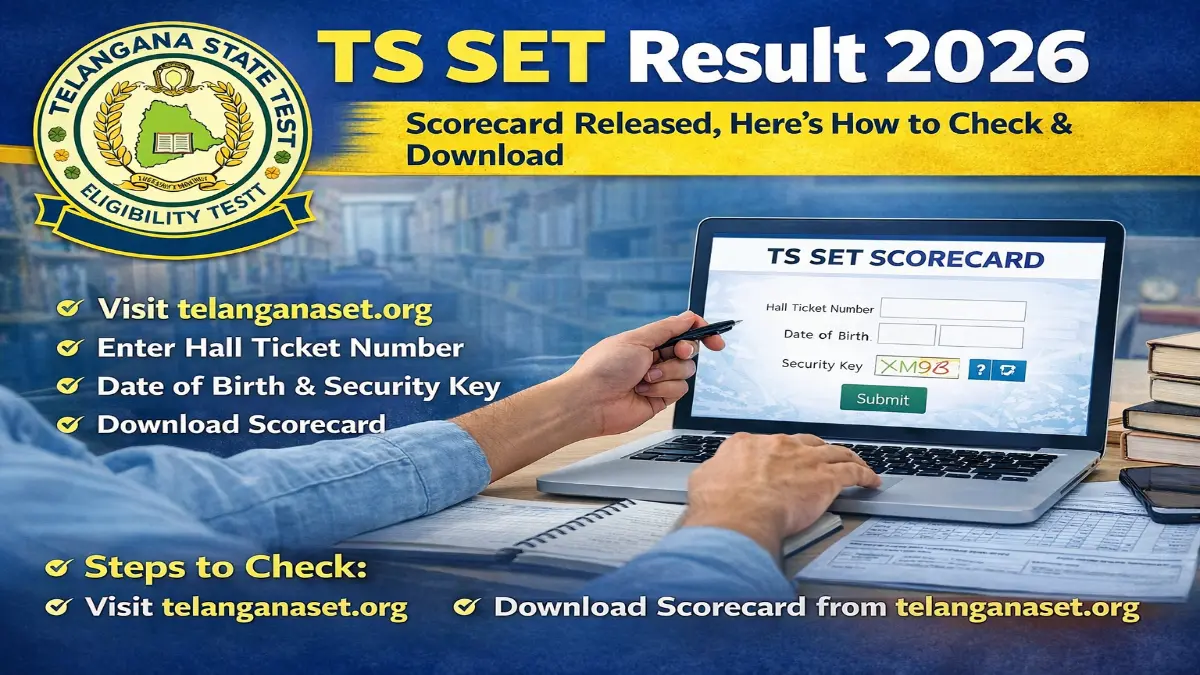TS SET Result 2026