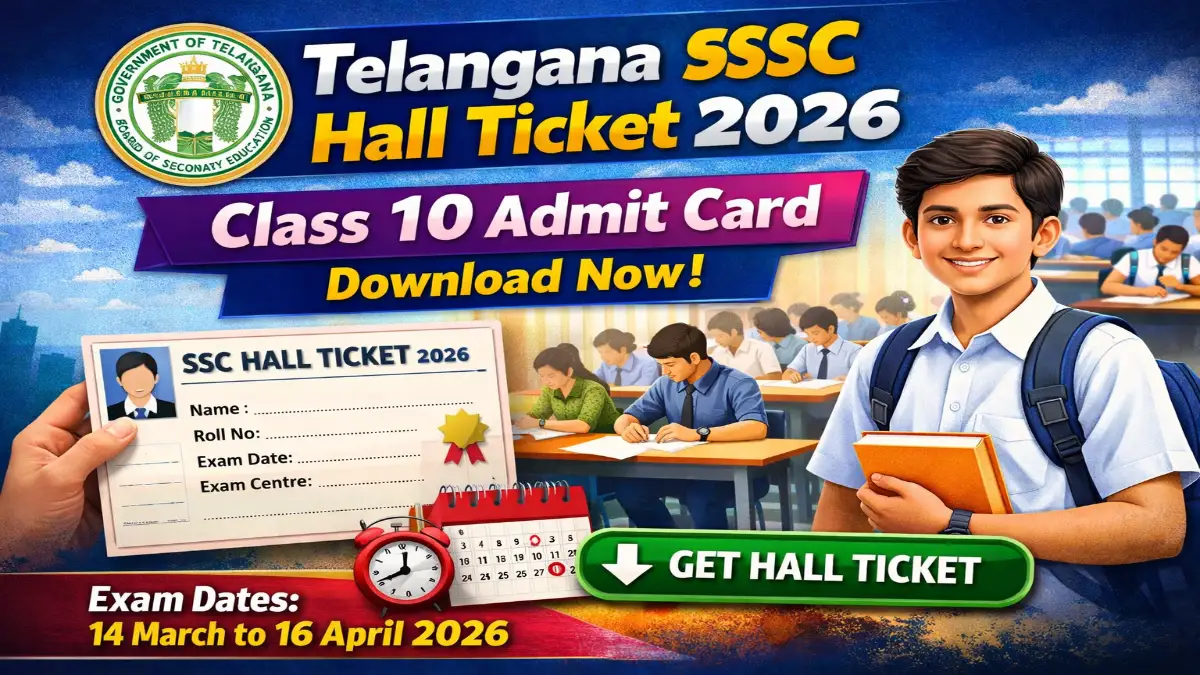 TS SSC Hall Tickets 2026 Out BSE Telangana 10th Admit Card Download Link 3 TS SSC Hall Ticket 2026