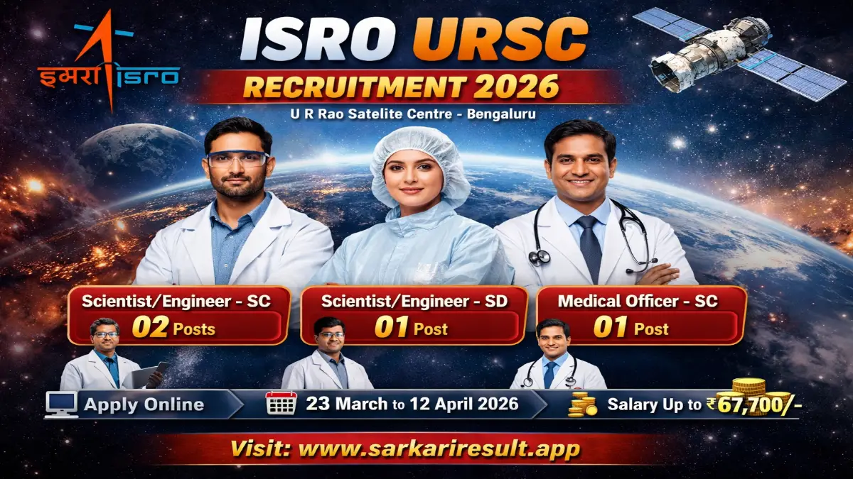 URSC Scientist Engineer Posts